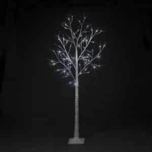 1.8m Birch Tree with 80 Cool White LEDs