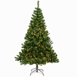 6ft Pre-Lit Green Imperial Pine